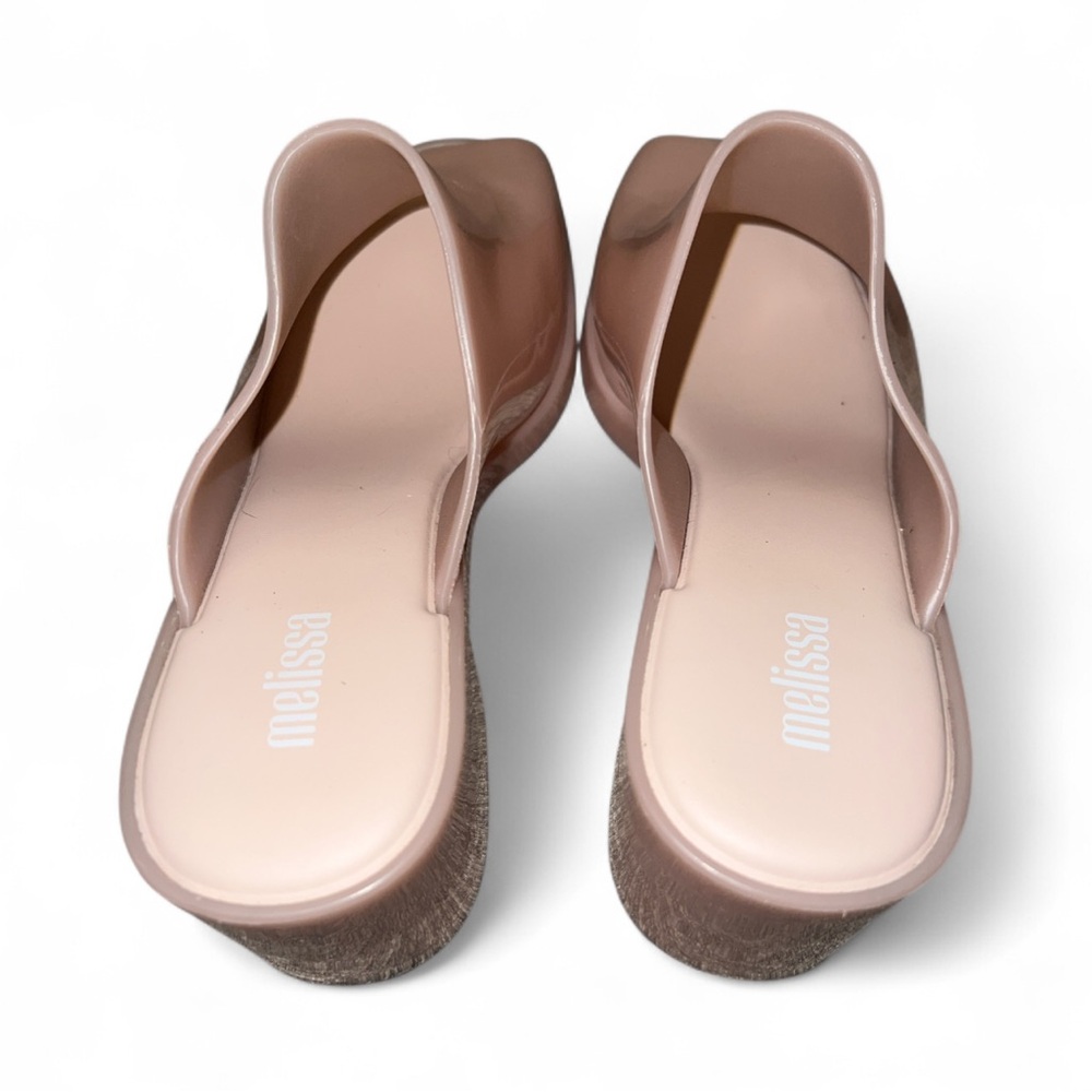 MELISSA Mule Hype Pink Size 8 - Picture 5 of 5